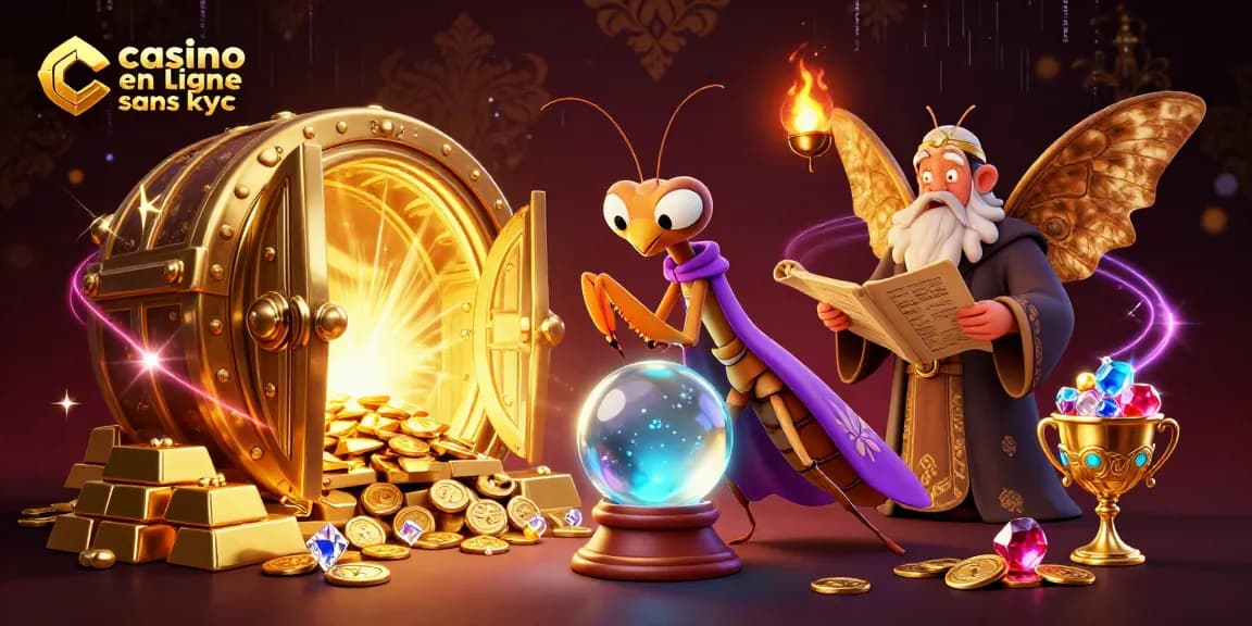 Jouez à un casino en ligne sans KYC et profitez d'une expérience de jeu fluide avec des gains rapides.