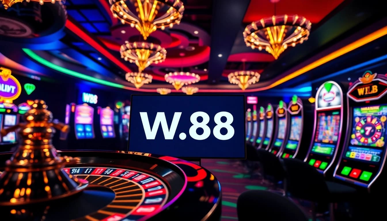 Engage with exciting games using the W88 link at a vibrant online casino.