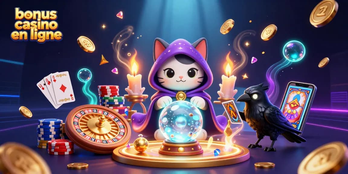 Profitez des bonus casino en ligne avec des personnages mystiques et éléments de jeu captivants