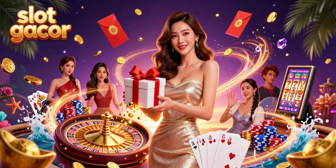 Experience thrilling wins at slot gacor with stunning visuals and vibrant casino elements.