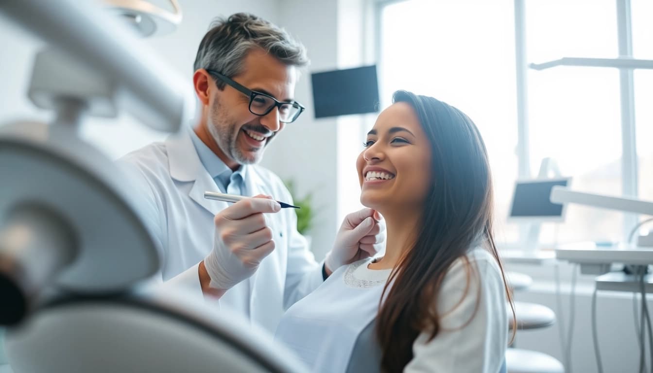 Enhancing smiles at level orthodontics north with a caring orthodontist and patient.