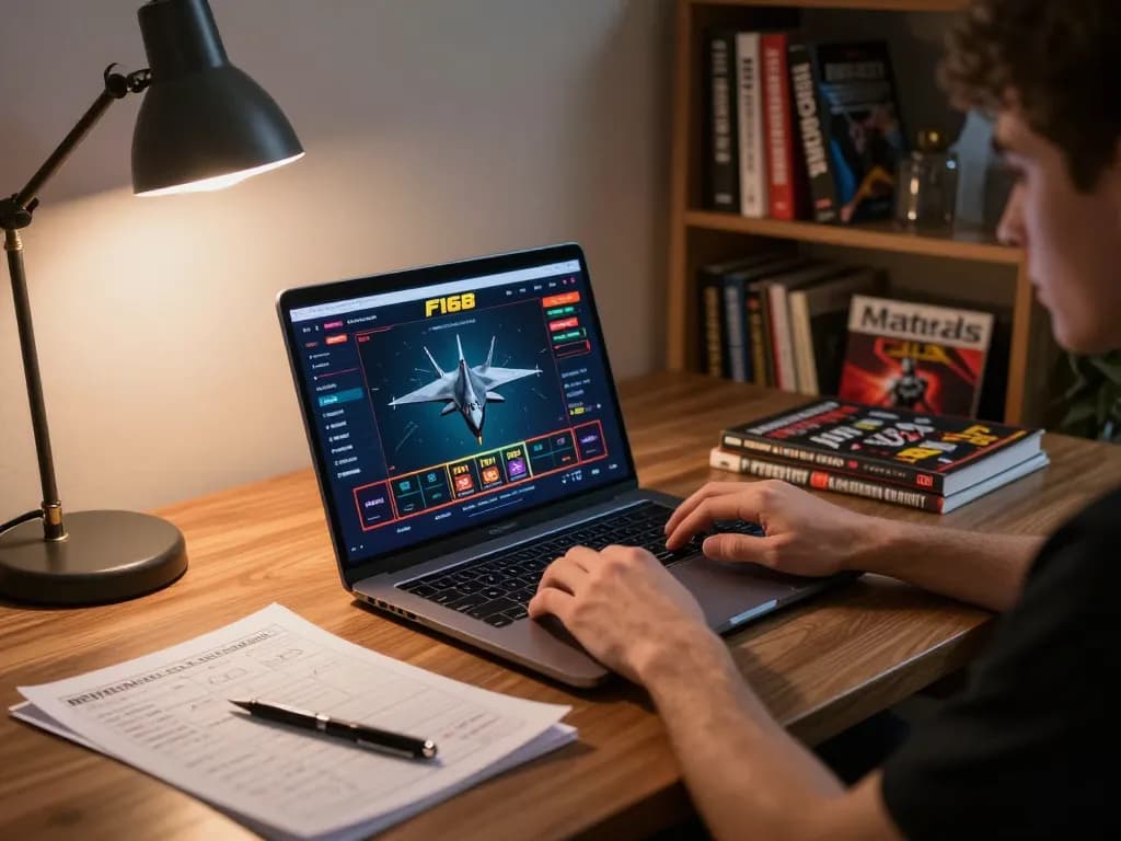 Engaging online gaming scene showcasing F168 casino platform with focused player strategy.