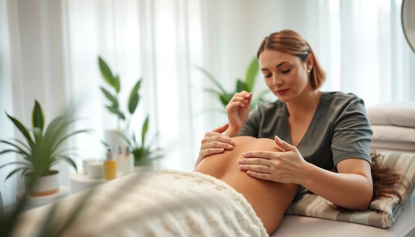 Booty facial Queens NY treatment session highlighting expert care and serene environment.