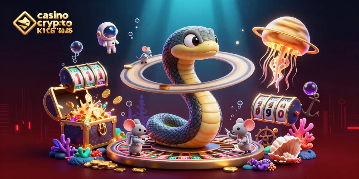 Plongez dans l'univers du casino crypto sans KYC 2026 avec des astronautes pariant sur Saturne!