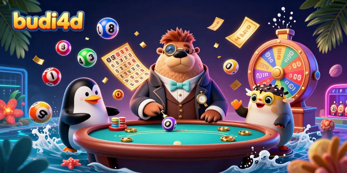 Experience exciting slot gameplay at budi4d with dynamic characters and vibrant casino elements.