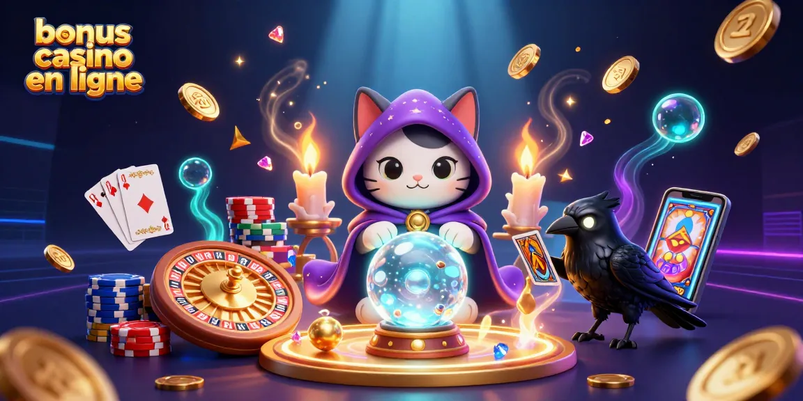 Profitez des bonus casino en ligne avec des personnages mystiques et éléments de jeu captivants