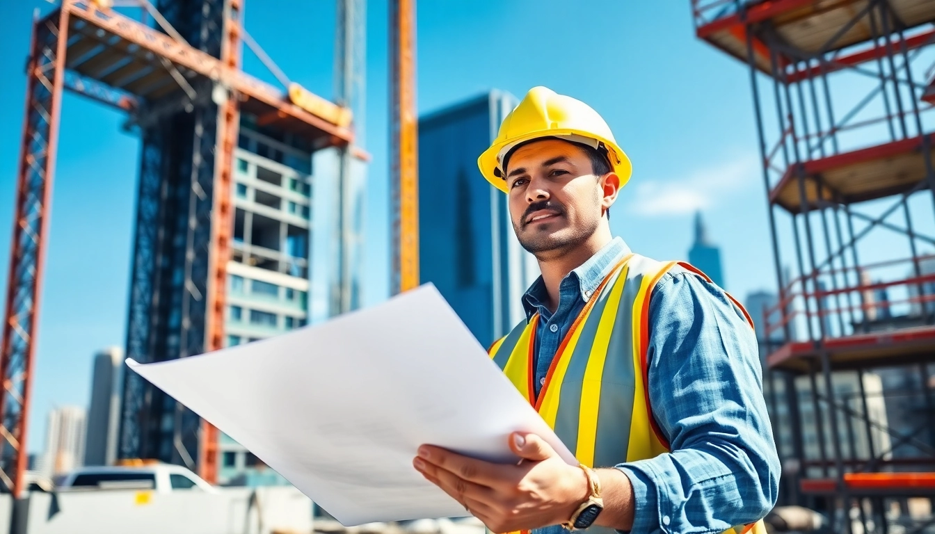 Manhattan General Contractor overseeing construction site in bustling Manhattan, showcasing professionalism and expertise.