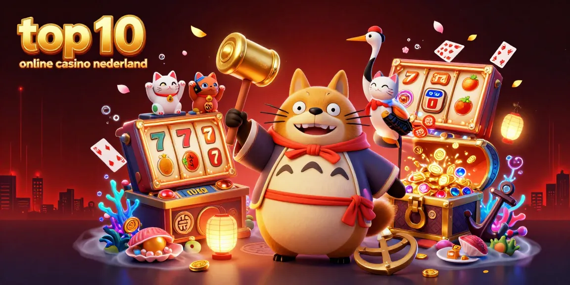 Engage with the top 10 online casino nederland scene featuring traditional festival characters and slot game elements.