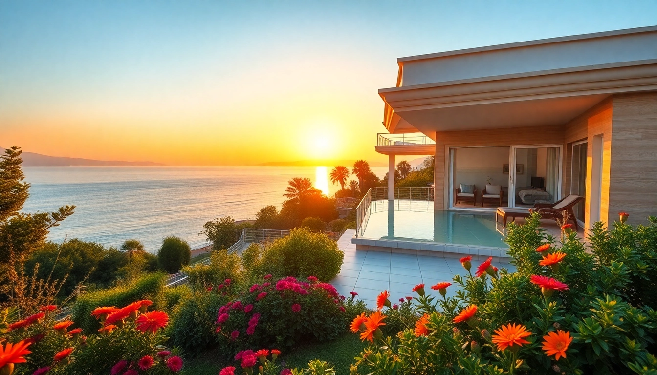Showcase beautiful alanya turkey homes for sale with a villa overlooking the Mediterranean Sea.