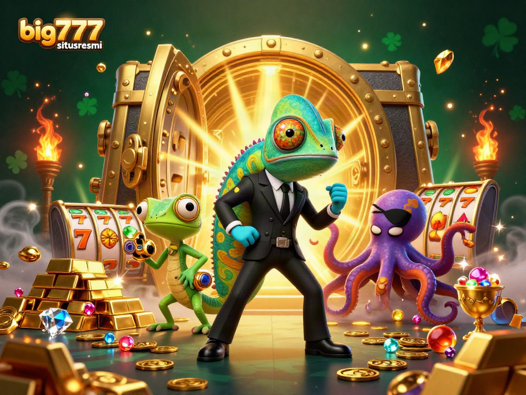 Experience thrilling action with big777situsresmi, featuring secret agent chameleons and treasure-filled slots.
