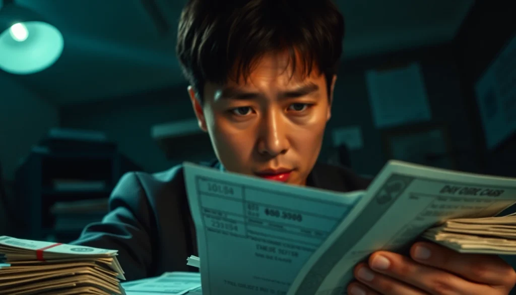 카드깡 불법 현금화 과정을 깊이 있게 탐구하는 이미지