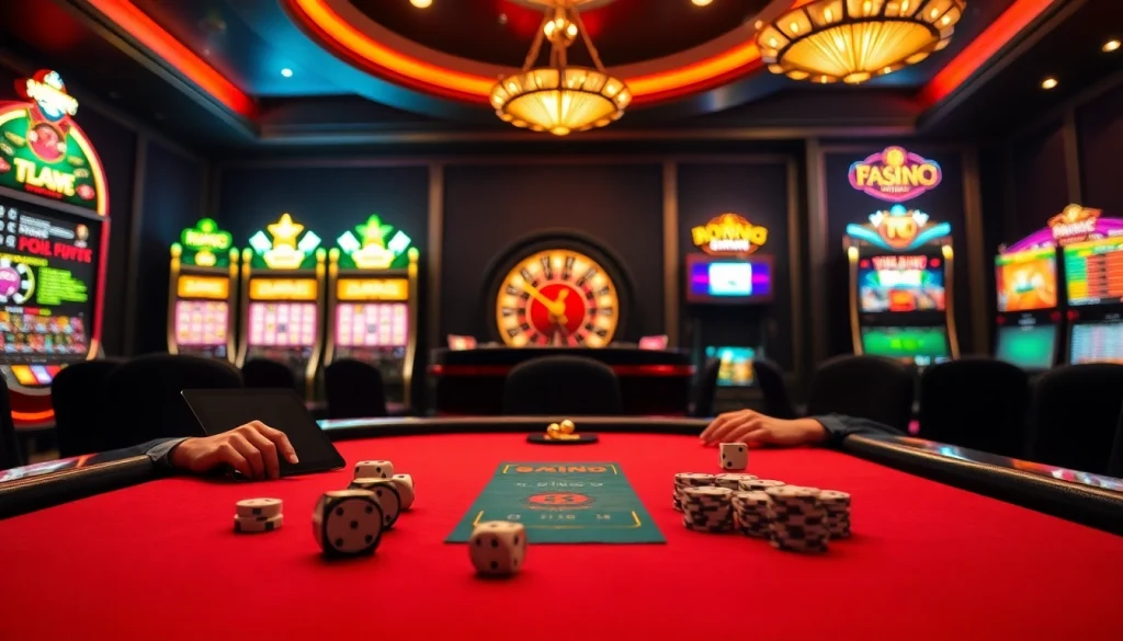 Experience high-stakes poker action and luxury gaming at https://jun886.dev/ with vibrant casino visuals.
