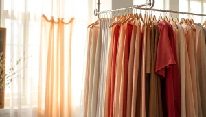 Verken de schoonheid van een verscheidenheid aan voile stoffen die elegant worden weergegeven op een decoratieve achtergrond.