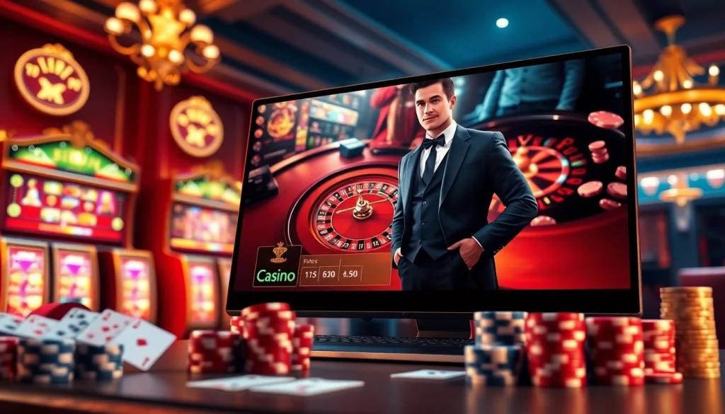 Vivez l'excitation dans un casino fiable en ligne avec des machines à sous vibrantes et des jetons de poker.