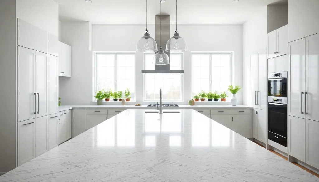 Experience premium kitchen remodeling with bright lighting and modern design details.