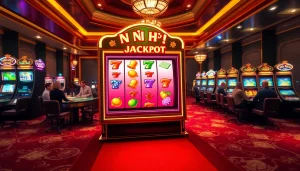 Spin the Nổ Hũ Jackpot! slot machine for thrilling casino excitement and jackpot opportunities.