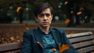 Understanding depression symptoms through introspective moment captured in nature.