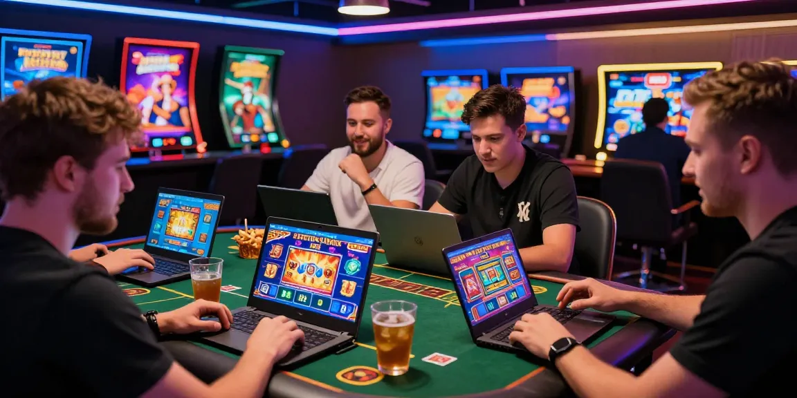 Exciting gaming moment at credit card casinos featured on https://chps.org.uk/ with vibrant players enjoying online games.