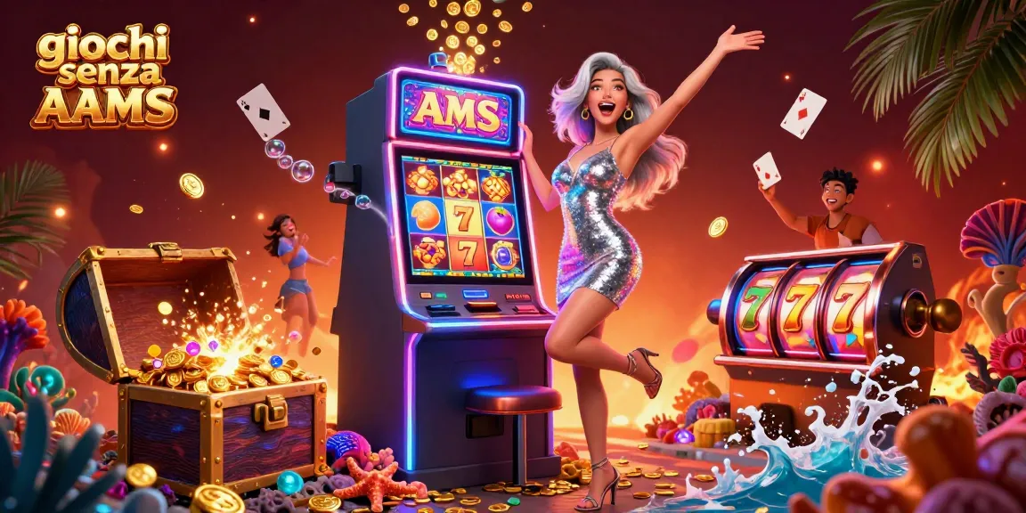 Vivi emozionanti giochi senza AAMS con jackpot entusiasmanti e un'atmosfera di casinò vibrante.