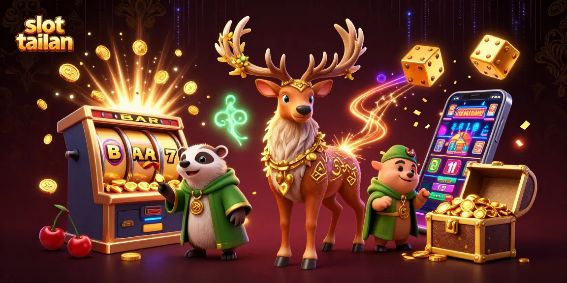 Engage with slot tailan's captivating 3D illustration featuring thrilling jackpot elements, vivid gameplay dynamics, and enchanting characters.