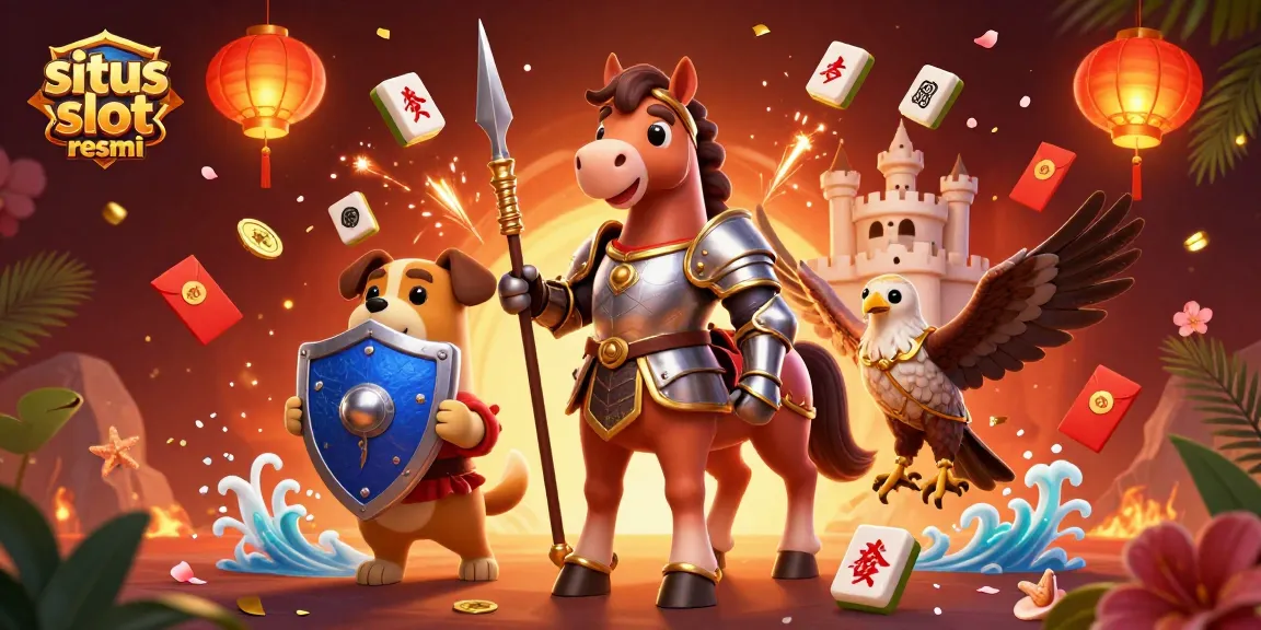 Experience the thrill of situs slot resmi with dynamic gaming elements and vibrant characters.