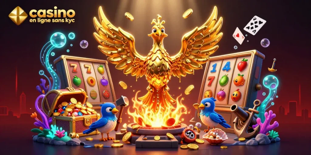 Profitez de l'expérience de jeu avec casino en ligne sans KYC, où les gains sont à portée de main.